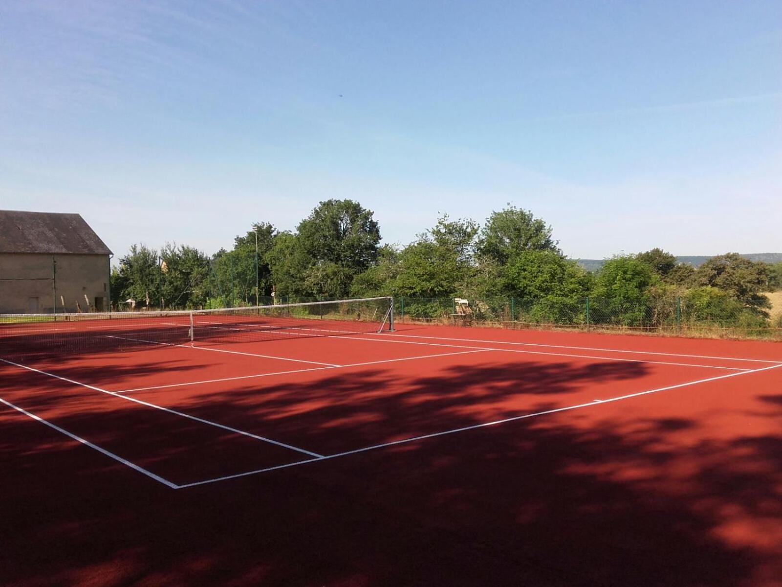 La Vache Tennis Privé Crux-la-Ville Exterior foto